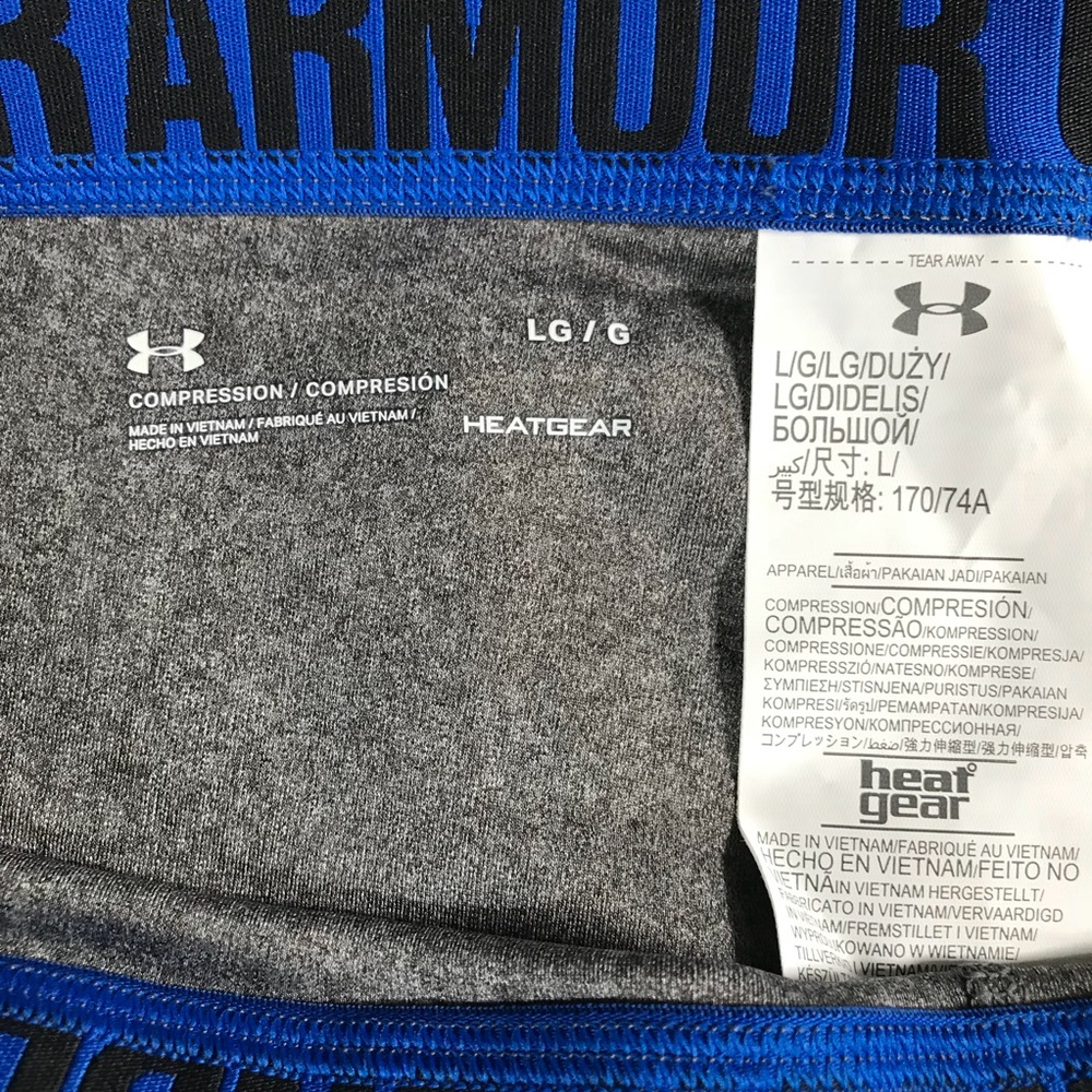 NWT Under Armour cropped compression pants sz LG - Picture 5 of 5
